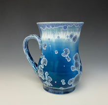 Load image into Gallery viewer, Crystalline Glazed Mug 18oz- Atlantic Storm Blue #7
