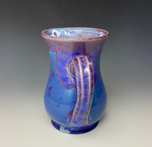 Load image into Gallery viewer, Cobalt and Purple Crystalline Mug
