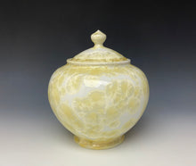 Load image into Gallery viewer, Ivory Crystalline Jar
