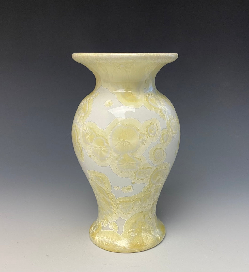 Crystalline Mini Vase in Ivory
