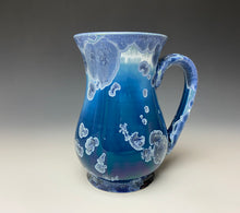 Load image into Gallery viewer, Crystalline Glazed Mug 16oz- Atlantic Storm Blue #4
