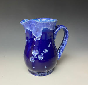 Crystalline Glazed Creamer 12oz - Winter Sky Blue