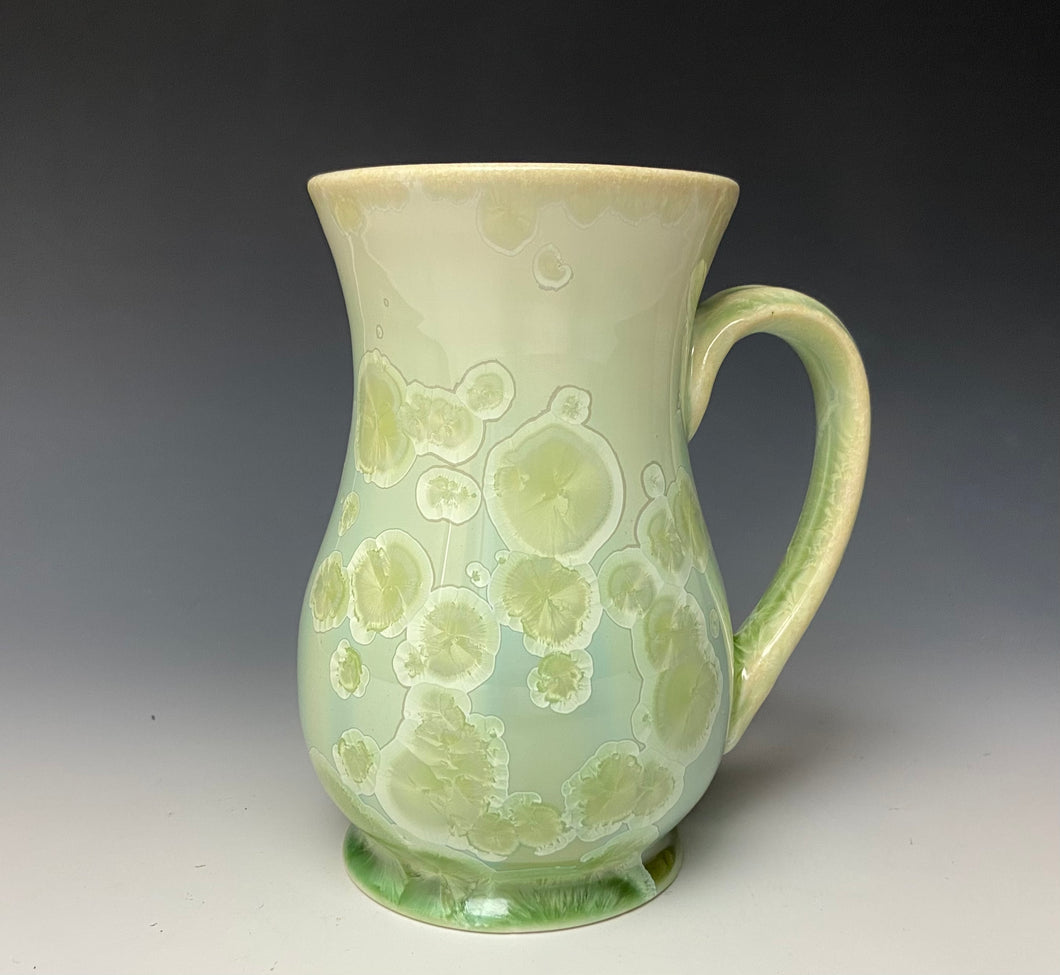 Crystalline Glazed Mug 16oz - Mint Green #2