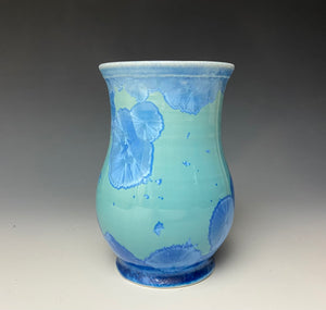 Crystalline Glazed Mug 12 oz- Teal #3