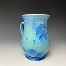 Load image into Gallery viewer, Crystalline Glazed Mug 12 oz- Teal #3

