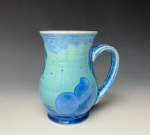 Load image into Gallery viewer, Crystalline Glazed Mug 12 oz- Teal #3
