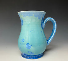 Load image into Gallery viewer, Crystalline Glazed Mug 16 oz- Teal #4
