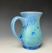 Load image into Gallery viewer, Crystalline Glazed Mug 16 oz- Teal #4
