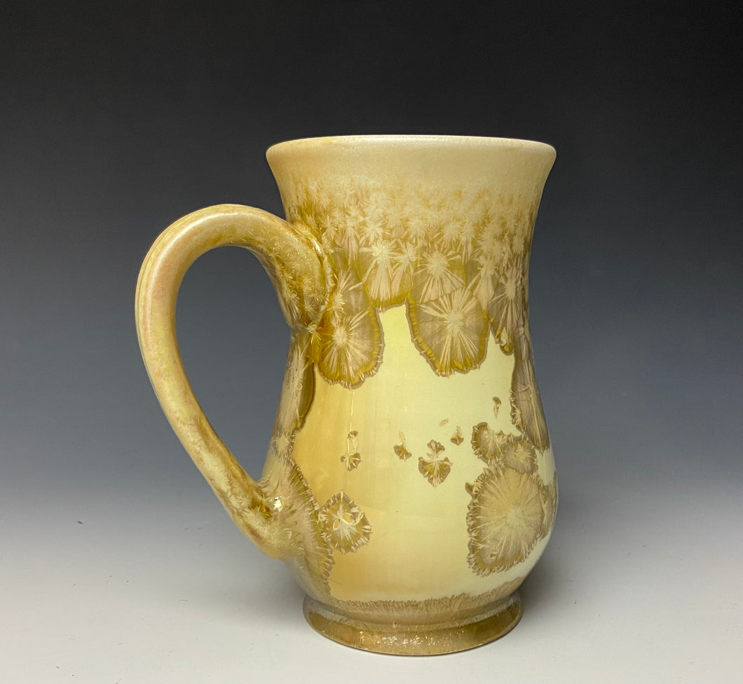 Crystalline Glazed Mug 18oz - Gold #2