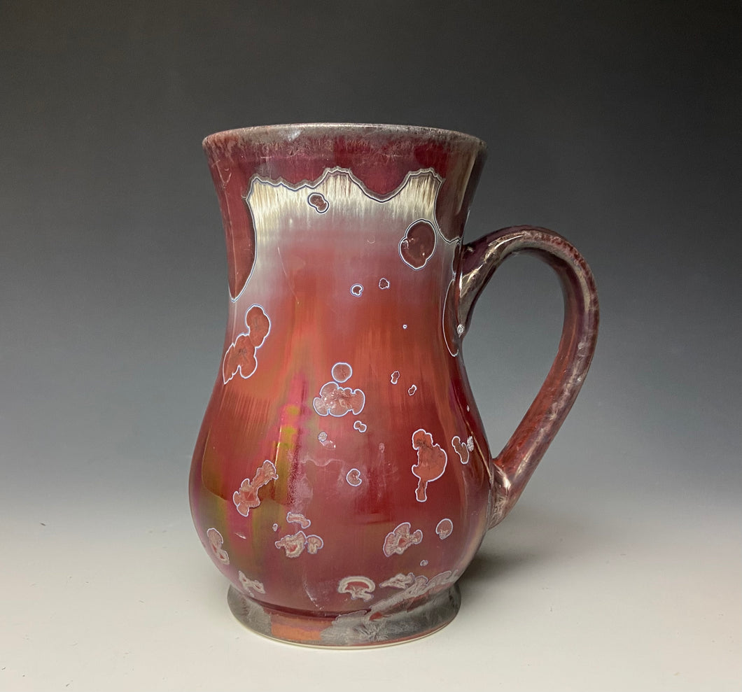 Crystalline Glazed Mug 16oz- Ruby #3