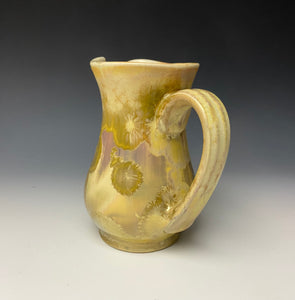 Gold Crystalline Small Pitcher
