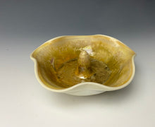 Load image into Gallery viewer, Crystalline Glazed Ring Dish- Gold
