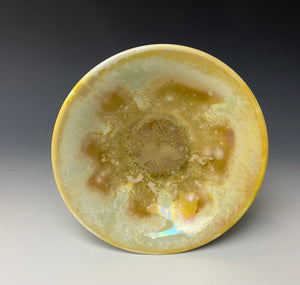 Gold Crystalline Glazed Mini Bowl
