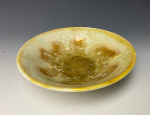 Gold Crystalline Glazed Mini Bowl