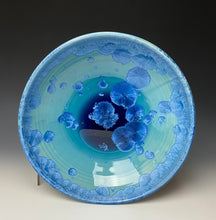 Load image into Gallery viewer, Teal Crystalline Glazed Bowl
