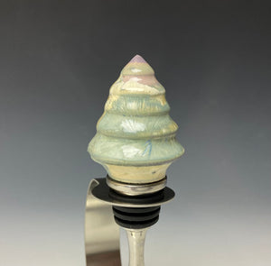 Crystalline Glazed Bottle Stopper- Unicorn Tree