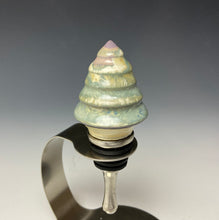 Load image into Gallery viewer, Crystalline Glazed Bottle Stopper- Unicorn Tree
