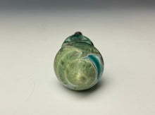 Load image into Gallery viewer, Crystalline Glazed Bottle Stopper- Emerald Green #2
