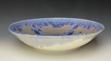 Load image into Gallery viewer, Periwinkle Crystalline Glazed Bowl
