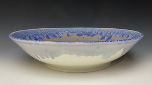 Periwinkle Crystalline Glazed Bowl