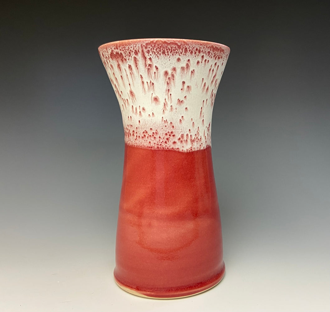 Bright Red Everyday Vase