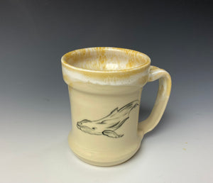 Whale Mug- Sunshine Yellow