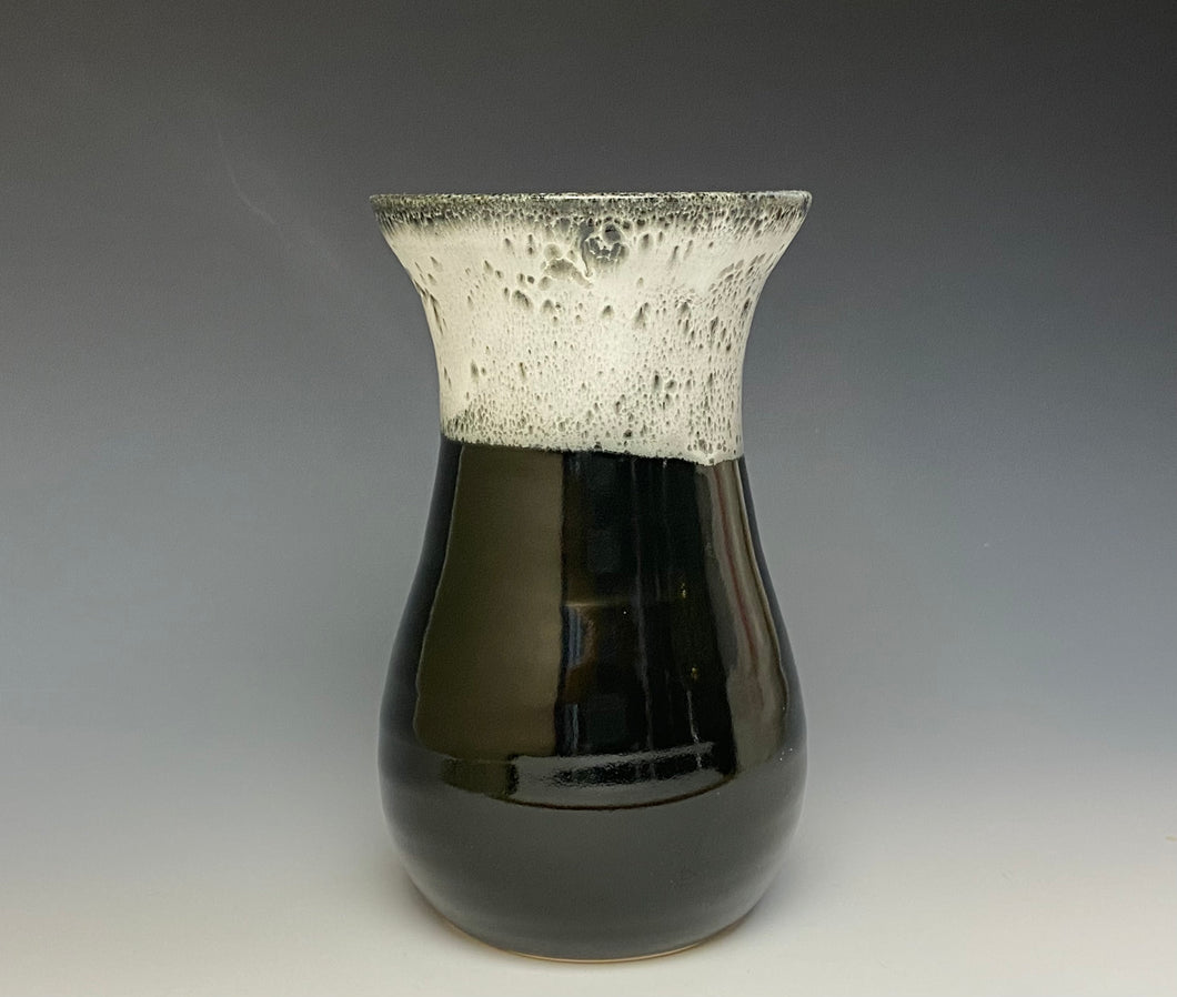 Jet Black Everyday Vase #2