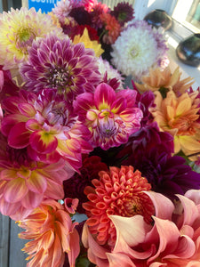 Mixed Dahlia Bouquet