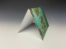 Load image into Gallery viewer, Crystalline Greeting Card- &#39;Emerald&#39;
