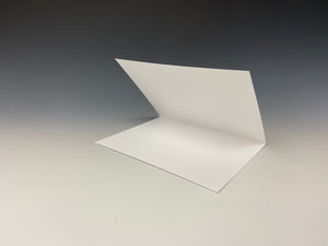 Crystalline Greeting Card- 'Silver Jade'