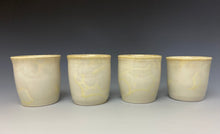 Load image into Gallery viewer, Ivory Crystalline Sake Cup
