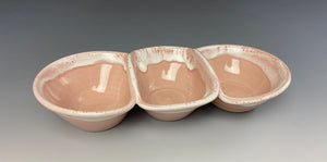 Triple Dip Dish- Alpine Rose