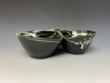 Load image into Gallery viewer, Triple Dip Dish- Jet Black
