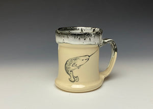 Narwhal Mug- Jet Black