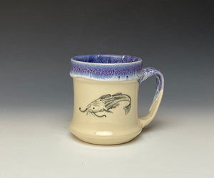 Catfish Mug- Purple