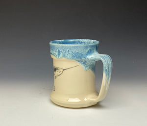 Narwhal Mug- Ice Blue