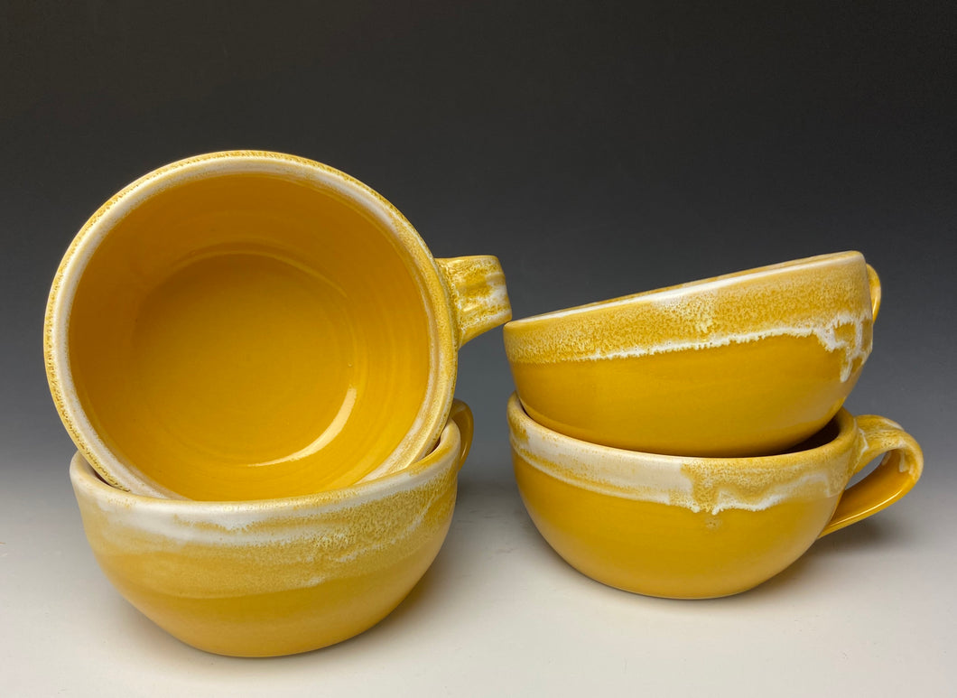 Sunshine Yellow Soup Mug