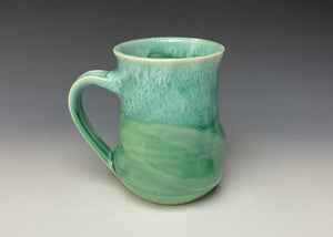 Seafoam Green Swirly Mug