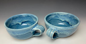 Ice Blue Soup Mug