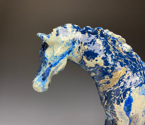 Blue Marble Horse 819
