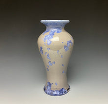 Load image into Gallery viewer, Crystalline Glazed Vase in Periwinkle
