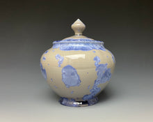 Load image into Gallery viewer, Periwinkle Crystalline Glazed Jar
