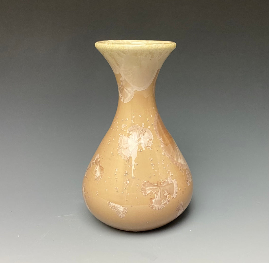 Rosé Crystalline Glazed Mini Vase 2