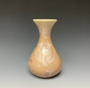 Rosé Crystalline Glazed Mini Vase 2