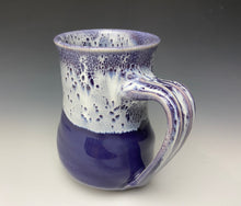 Load image into Gallery viewer, Purple and White Swirly Mug
