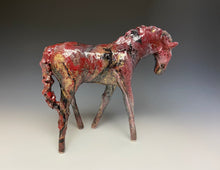 Load image into Gallery viewer, Red Marble Horse 817
