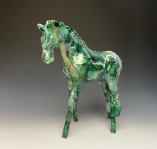 Load image into Gallery viewer, Emerald Marble Horse 820
