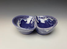 Load image into Gallery viewer, Double Dip Dish- Amethyst
