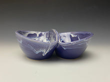 Load image into Gallery viewer, Double Dip Dish- Amethyst
