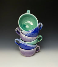 Load image into Gallery viewer, Seafoam Green Soup Mug
